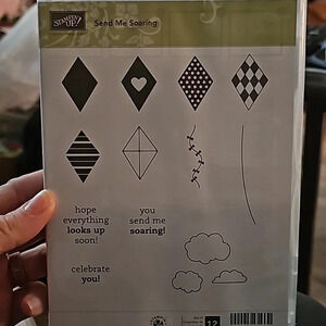 Stampin’ Up! Retired Stamp Set - Send Me Soaring